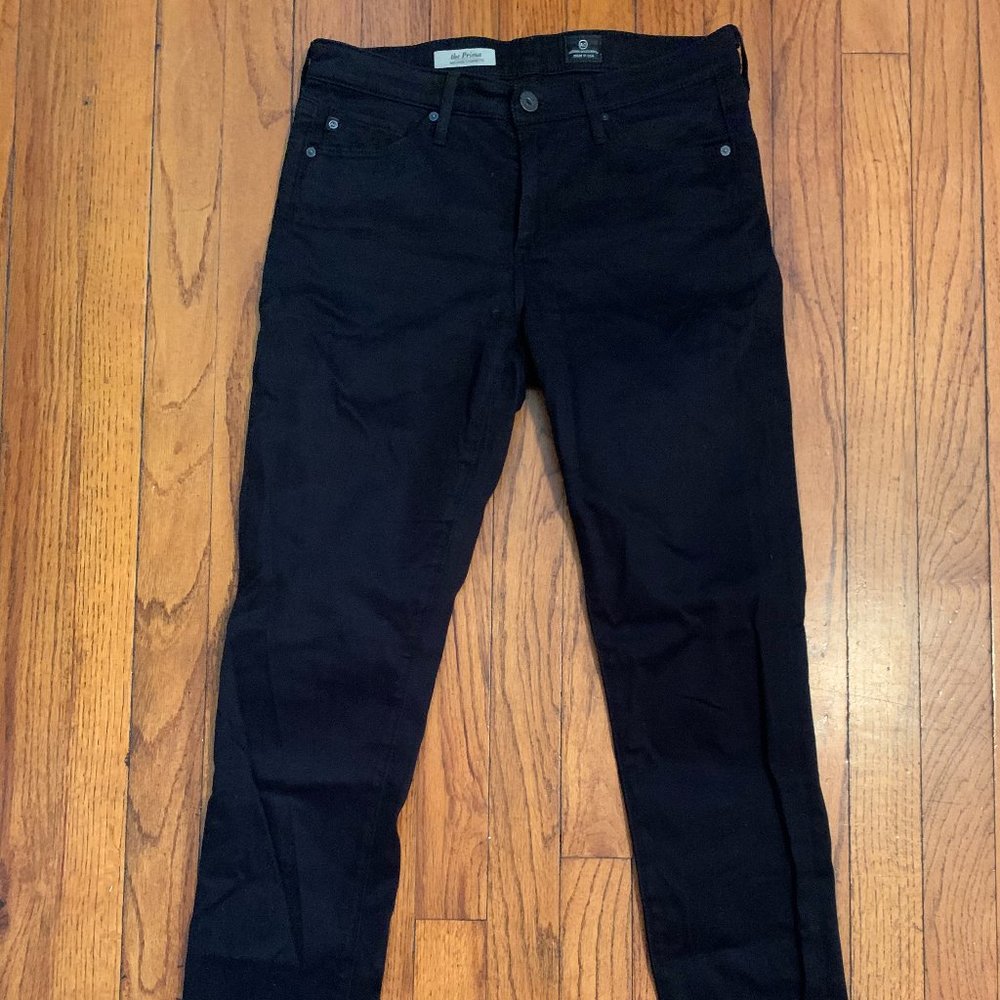 AG - Prima Mid Rise Jeans in Black